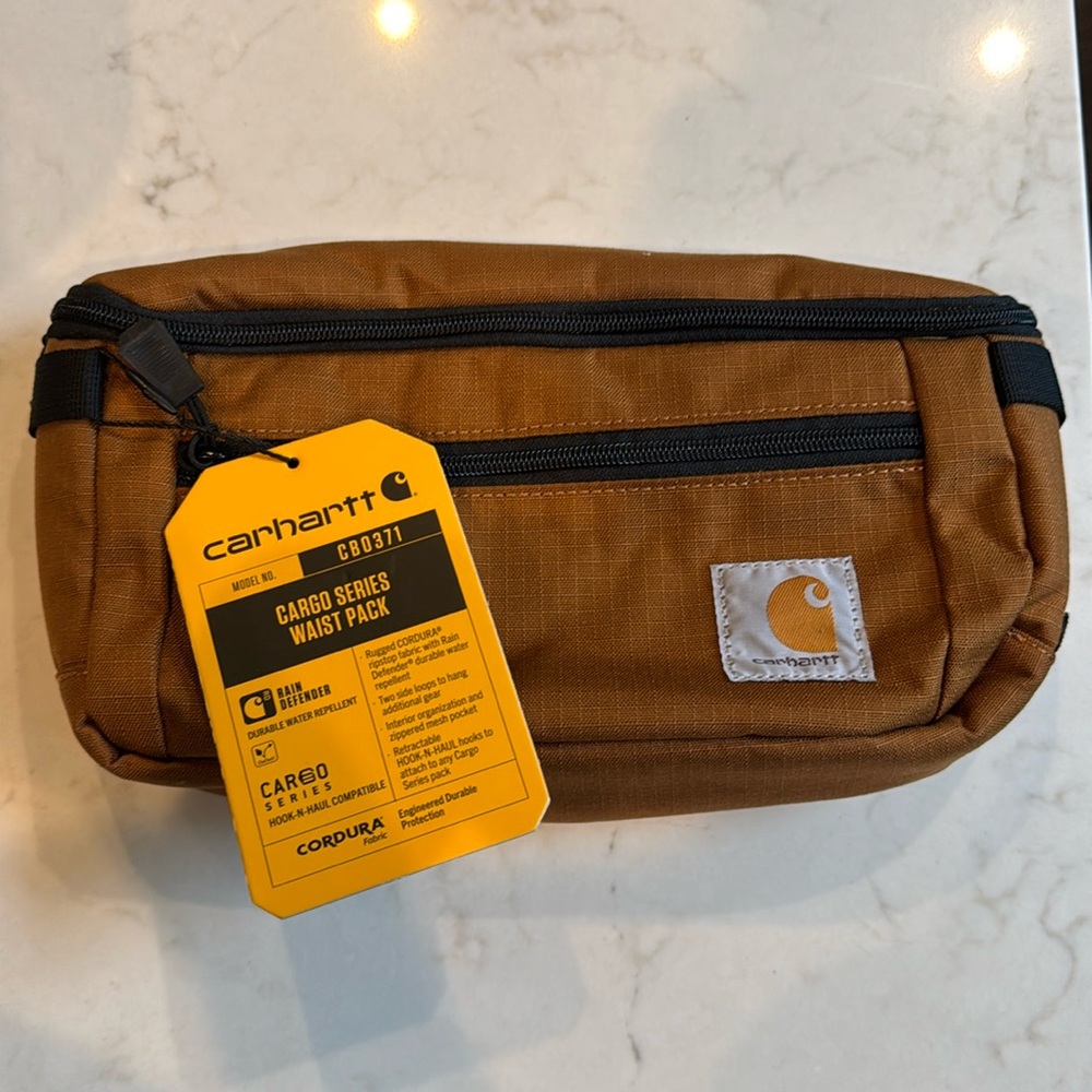 CARHARTT Cargo Series Waist Pack, Hook And Haul-Water Repellent CB0371
